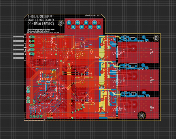 Motor controller layout