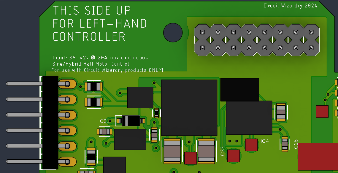 Motor controller zoomed render